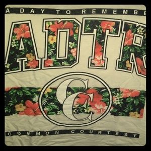 A Day to Remember: Common Courtesy Album Tee